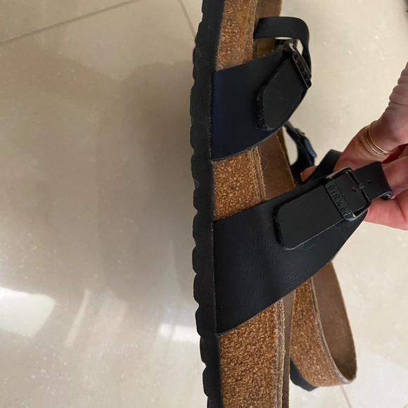 Birkenstock Mayari Birkibuc Toe Loop Buckle Sandals Regular Fit Sz 37 240 L6 M4 - Picture 11 of 14